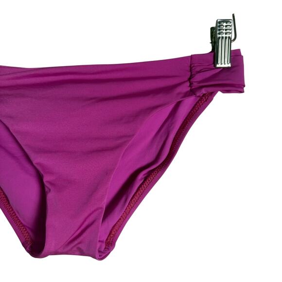 Trina Turk Getaway Pink Two Piece Bikini Set Cap Sleeve Tie Front Size 6 - Picture 9 of 11